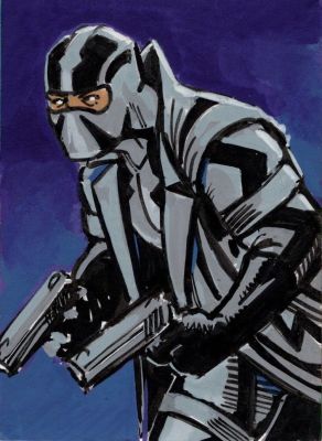 Jason Crager | Tdart 2026 X-Men Sketch Card Drop #64 - Fantomex | TDArt