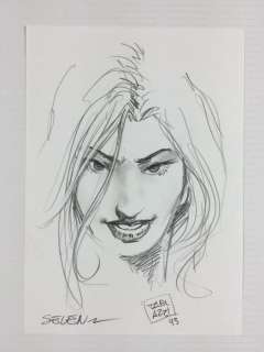 Selen - Luca Tarlazzi - original illustr. - Page séparée - (1995) | Catawiki