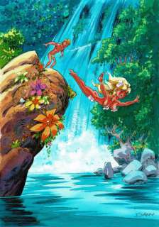 Dany | Olivier Rameau, dessin original à l’encre de chine et aux… | Septimus