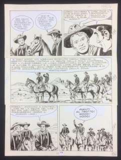 Tex #163 - Guglielmo Letteri - original page ’Il fiore della morte’ - Page séparée - EO - (1974) | Catawiki