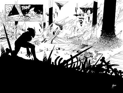 Kristian Rossi - Voidwalker - chapter 3 page 4 and 5