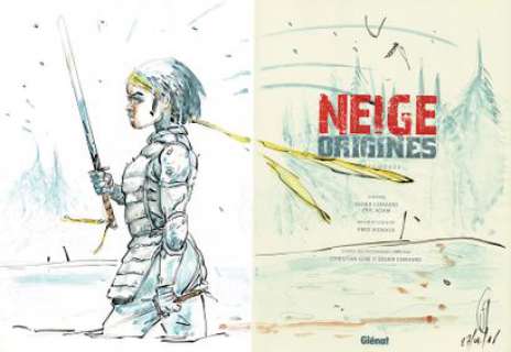 Vignaux - lot 321 - Neige origines T1 en édition originale, agrémenté d‘une…