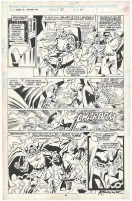 Alex Saviuk | Web of Spider-Man #61 p29 (Dr. Doom) | Nostalgic Investments