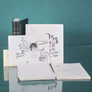 Coffret en cuir “Ecoute Voir” par M. Tonnon Relieur 1979… | Fauve Paris