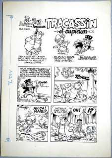 Planche Originale... | Planche originale d’ouverture, n°1 de l’histoire fameuse... | Farrando