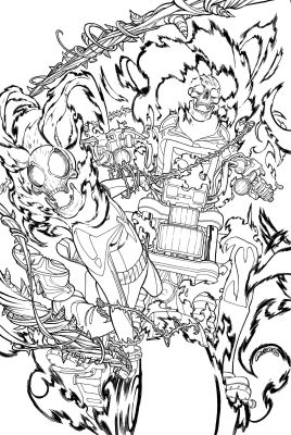 spidergirl #5 funhouse variant | Black Diamond