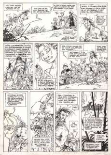 Régis Loisel (Né En ... | Peter Pan - Crochet Encre de Chine sur papier pour... | Tessier Sarrou