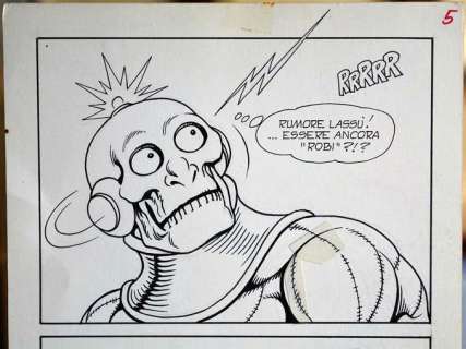 Magnus - "Necron" #4 original page - EO - (1981) | Catawiki