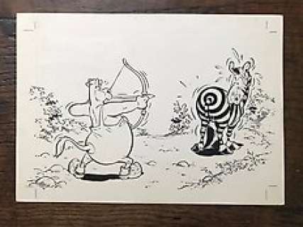 Raymakers, Wil - Originele tekening - Boes - Boes met Zebra | Catawiki