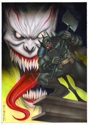 Angel Unzueta | Pin-Up Absolute Batman | The Green Room