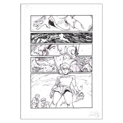 Guillaume Singelin | Shin Zero 2 - Planche originale 179 | Achetez de l’Art