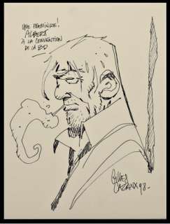 Gilles Cazaux - dessin sur papier libre dimension 20,5 x 27… | Arthema Auction