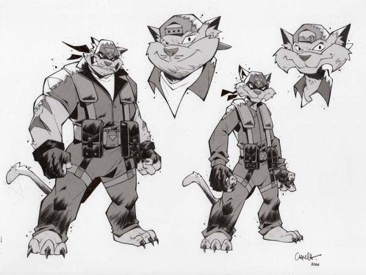Leo Chiola | Swat Kats Concept Razor and T-Bone | Essential Sequential