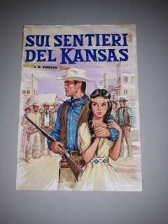 A. Baita - "Sui sentieri del Kansas" - original cover - Page volante - EO - (1963) | Catawiki
