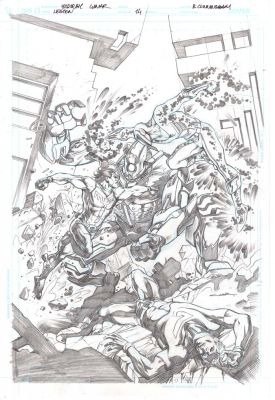 Yildiray Cinar | Legion of Super-Heroes #14 Cover | Essential Sequential