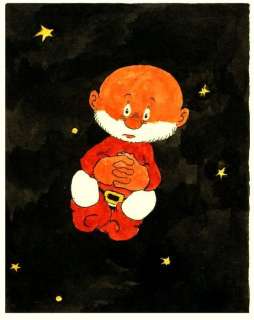 Dulieu, Jean (Oort, Jan van) - Originele aquarel - Paulus de Boskabouter - Paulus en de reis naar de Puntster | Catawiki