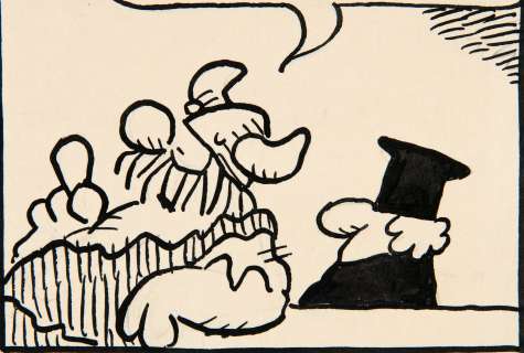 "HAGAR THE HORRIBLE" DAILY STRIP ORIGINAL ART. | Hake’s