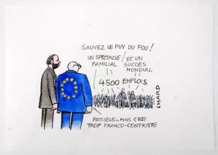 Chard Illustration... | CHARD Illustration sur le thème du Puy du Fou Encre... | Vermot et Associés