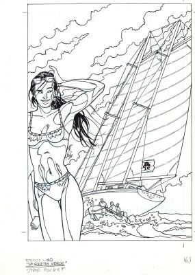 [1995/08] Sprayliz #10 (La goletta verde) cover | Krazy Art Gallery