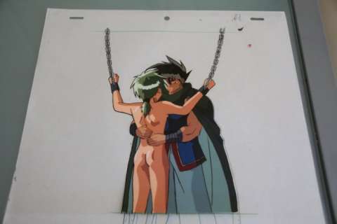 Hentai  - Production cel + douga - Dragon Knight: Another Knight on the Town (1995) | Catawiki