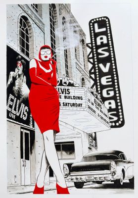 Fernando Blanco | The Department of Truth #34 Variant 1/25 Cover | The Green Room