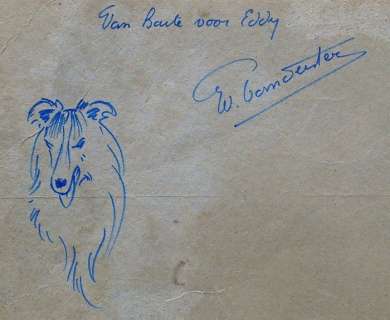 Bessy - dédicace van W. Vandersteen (Jaren ’50/’60) | Catawiki