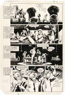 "DAREDEVIL" #185 COMIC BOOK PAGE ORIGINAL ART BY KLAUS JANSON. | Hake’s