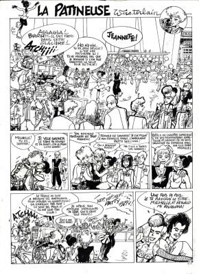 Wasterlain | Jeannette Pointu tome 19 planche 1 | Galerie OPA