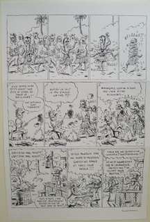 Cromheecke, Luc - Originele pagina - Het Godvrrgeten Eiland | Catawiki