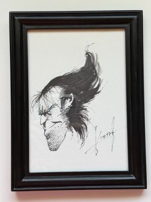 Sam Kieth Wolverine Original Art Sketch Very Rare