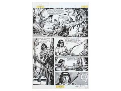 Ernie Chan Save Sword of Conan #102 Story Page | Weiss Auctions