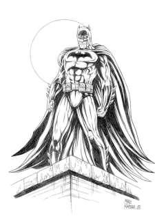 Batman - Original Drawing - Mike Ratera - 30 x 21 cm - EO | Catawiki