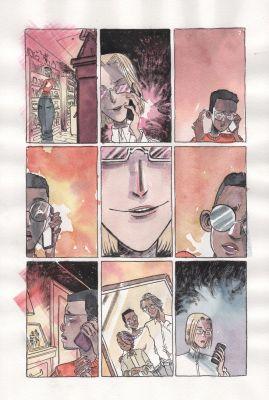 Morgan Beem | Author Immortal # 5 Page 07 | The Artist Bullpen