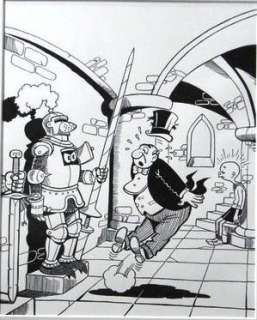 Nero Klassiek 08 - Originele cover De man met het gouden hoofd (1998) | Catawiki