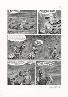 Tex #674 - Fabio Civitelli - original page "Il Segno di Yama" - EO - (2016) | Catawiki