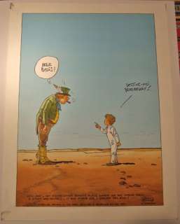 Marchand, Bruno - Dessin original en couleur - Hommage Ã  Moebius (2012) | Catawiki