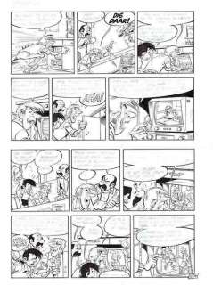 Cambré, Charel - Originele pagina (p.14) - Jump - De kop van Kiekeboe - (2011) | Catawiki