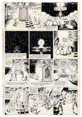 Lot 173 - Scolari Giovanni - "Saturno contro la Terra - L’ombra di Rebo ", 1938 | Urania Casa d’Aste