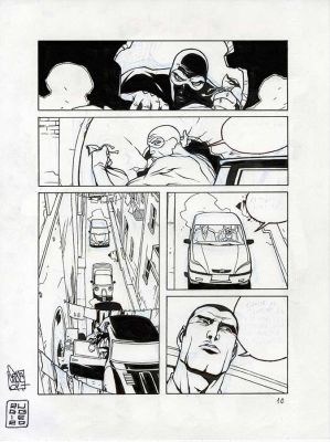 Giuseppe Camuncoli, Lorenzo Ruggiero | Giuseppe Camuncoli - "Diabolik: Colpo a Spaccanapoli" Page 10 | ComicArtFans Classifieds