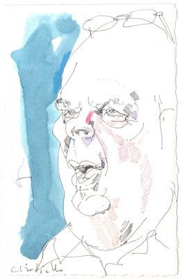 Joe Ciardiello | Two Ink + Ink/Watercolor Caricatures By Joe Ciardiello! Wonderful Stuff! | ComicArtFans Classifieds