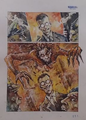 Carlos Barocelli | El Pasajero Del U-977 Page 51 | ComicArtFans Classifieds