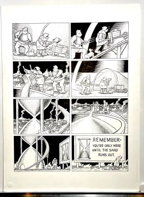 Paul Kirchner | Hieronymus & Bosch, "Hourglass" | ComicArtFans Classifieds