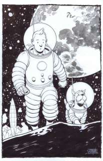 Joseph Cooper - Tintin and Snowy 