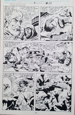 Rich Buckler | Saga of Sub-Mariner Issue 9 Pg23 By Rich Buckler | ComicArtFans Classifieds