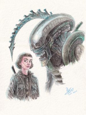 Diego Fiorucci | Alien Earth | ComicArtFans Classifieds