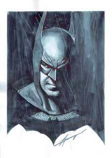 Batman Portrait - Original Painting - Daniel Azconegui - EO | Catawiki