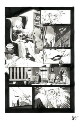 Matteo Scalera | White Knight presents Harley Quinn, issue 4, planche n°9 | 2DGalleries