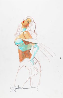 Sienkiewicz Bill - "Emma Frost", anni 2010 | Urania Casa d’Aste