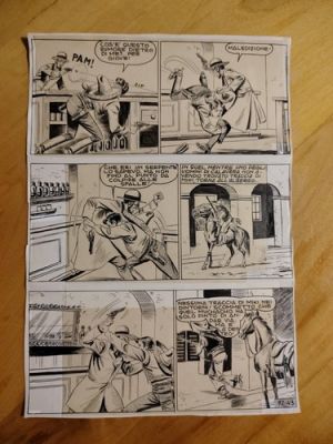 Essegesse - Capitan Miki Vol 72 pag 43 (Tavola Originale) | eBay Europe (Buy It Now)