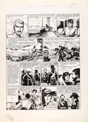 Lot 259 - Battaglia Dino - "Bersaglieri di Crimea", 1956 | Urania Casa d’Aste